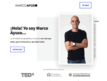 Tablet Screenshot of marcoayuso.com